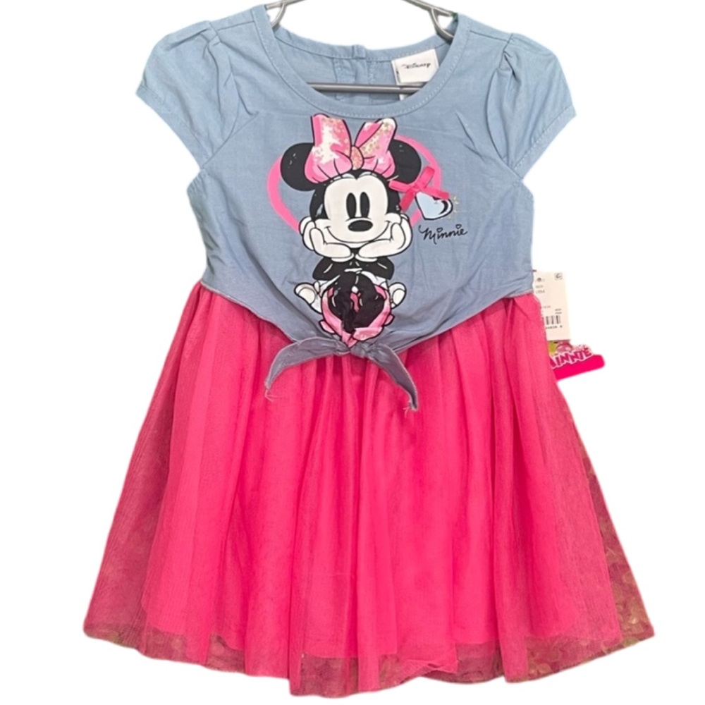 Disney Toddler 18 Months Minnie Mouse Tulle Dress NWT